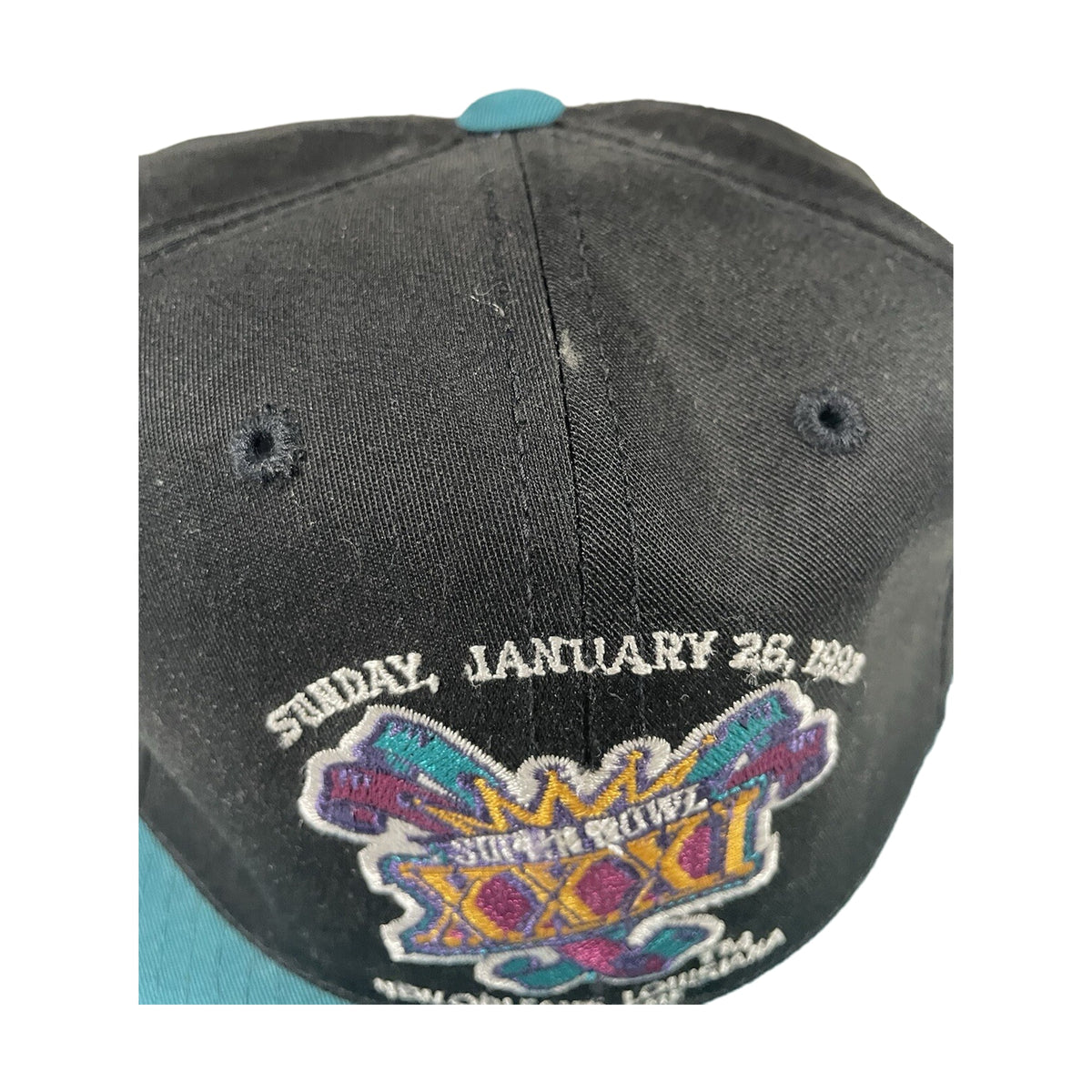 Vintage 1997 Green Bay Packers Super Bowl Xxxi Annco Snapback Hat black - photo 2