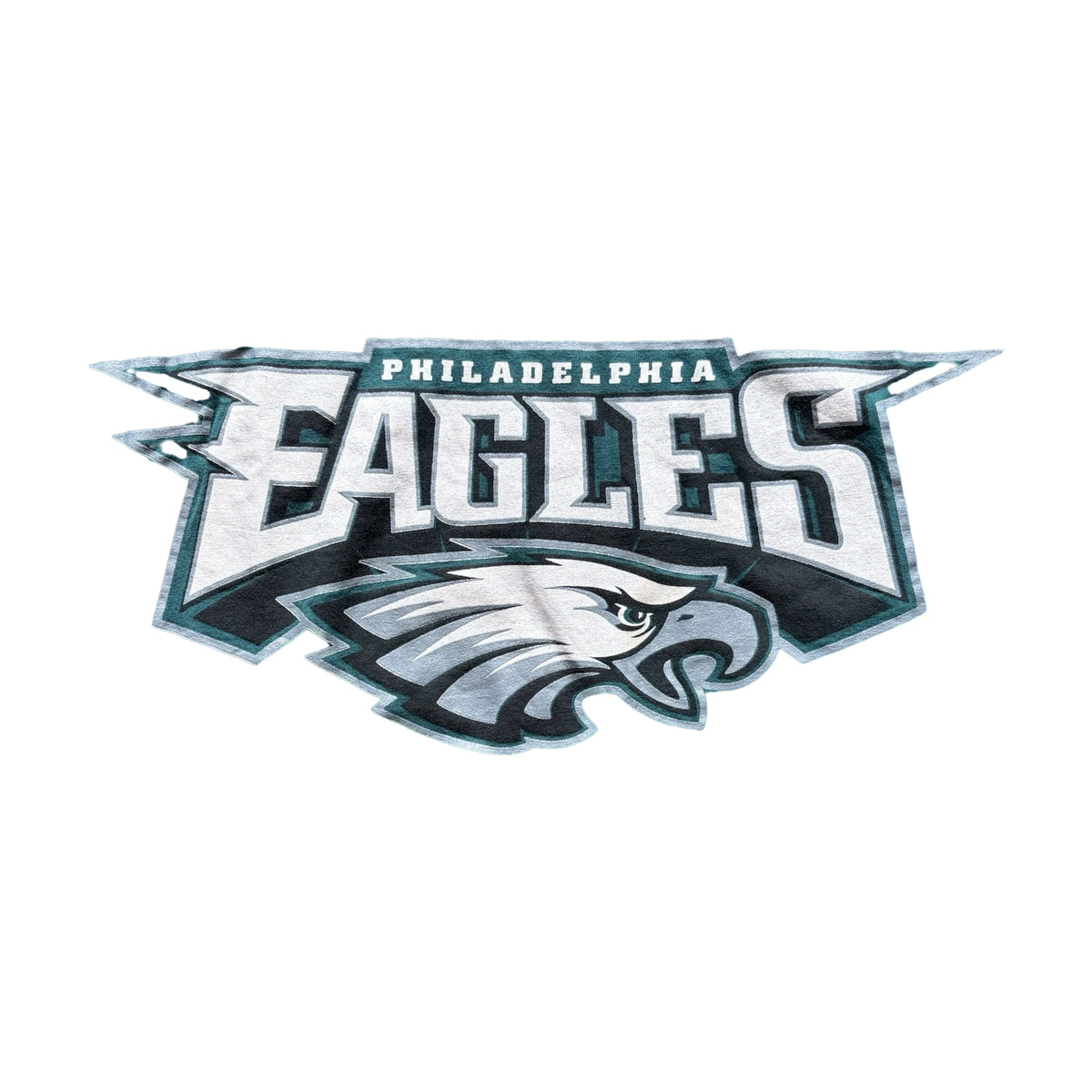 Vintage 1996 Philadelphia Eagles Logo 7 T-Shirt green - photo 2