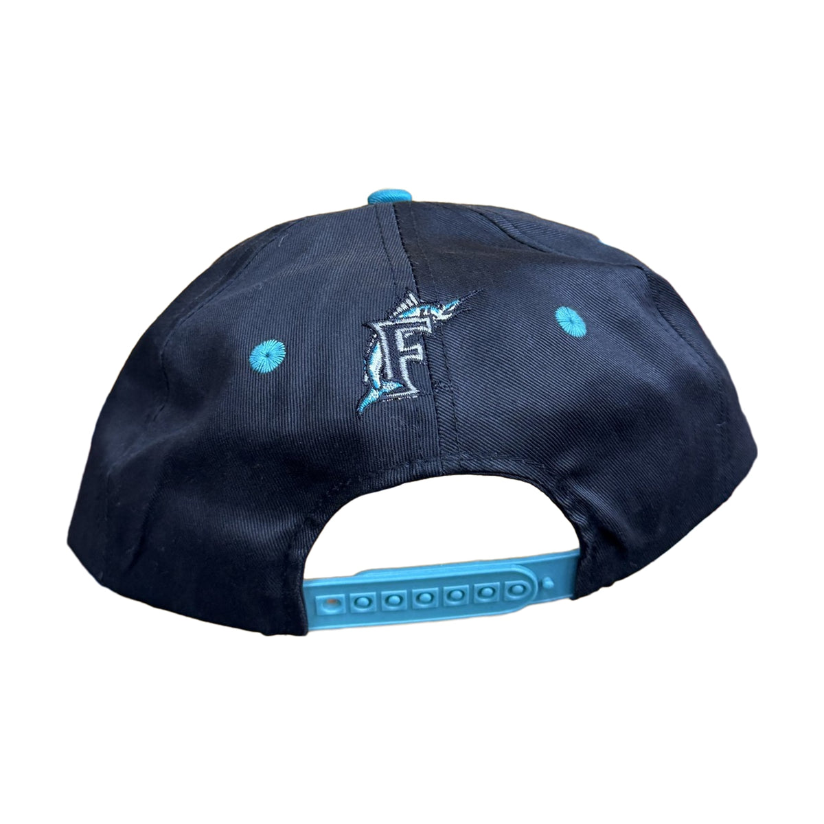 Vintage 90s Florida Marlins Annco Snapback Hat black - photo 2