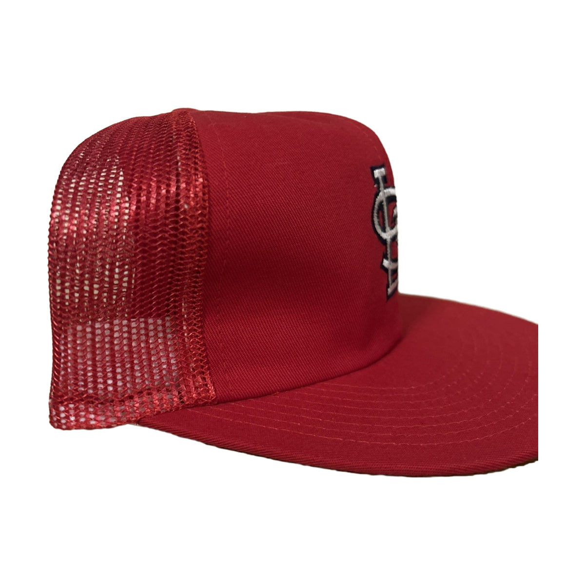 Vintage 90s St. Louis Cardinals Twins Enterprise Snapback Hat multi-color - photo 2