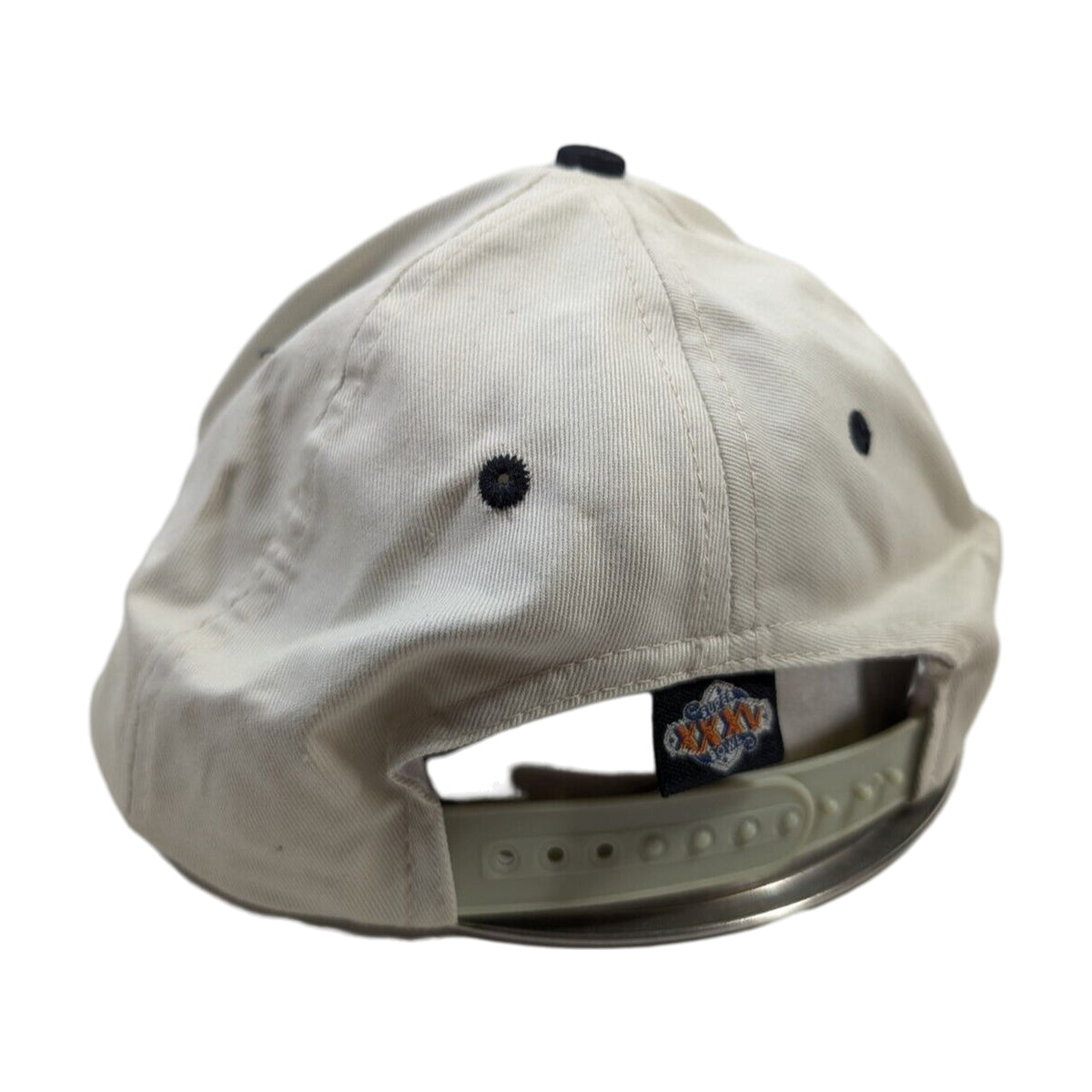 Vintage 2000 Baltimore Ravens AFC Champions Drew Pearson Snapback Hat white - photo 2