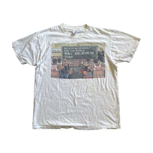 Vintage 90s Houston Rockets Delta T-Shirt multicolor / has faint stains, holes - photo 1