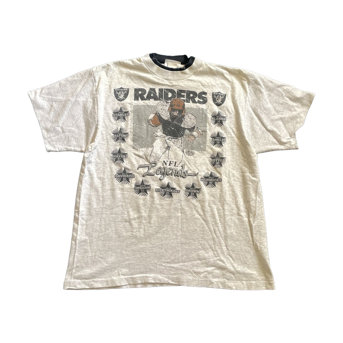 Vintage 90s Los Angeles Raiders Bo Jackson Team Legends T-Shirt multi-color - photo 1