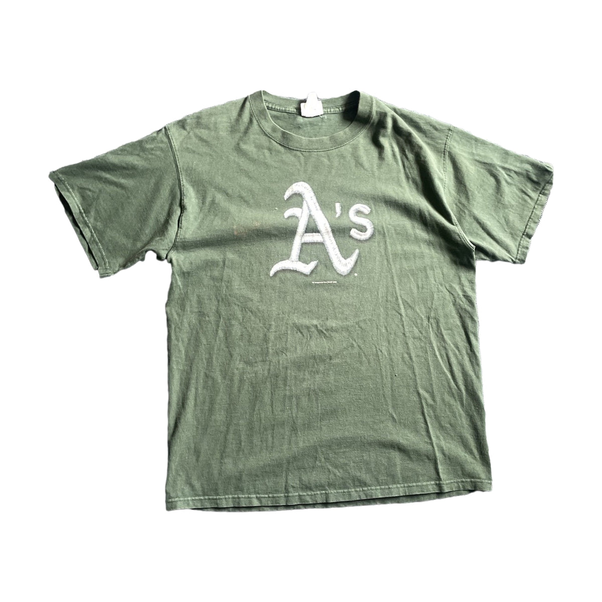 Vintage 2000s Oakland Athletics Lee Sport T-Shirt green - photo 1