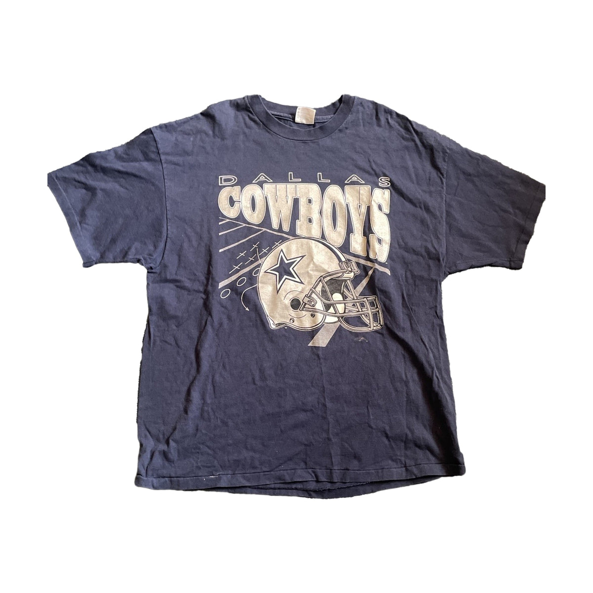 Vintage 90s Dallas Cowboys Hanes T-Shirt blue - photo 1