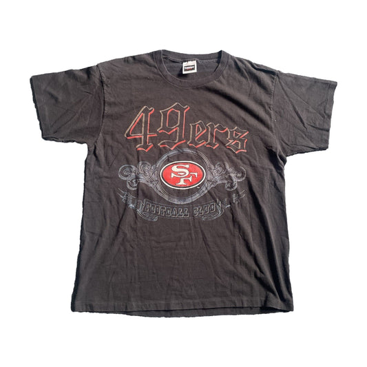 Vintage 90s San Francisco 49ers T-Shirt black - photo 1
