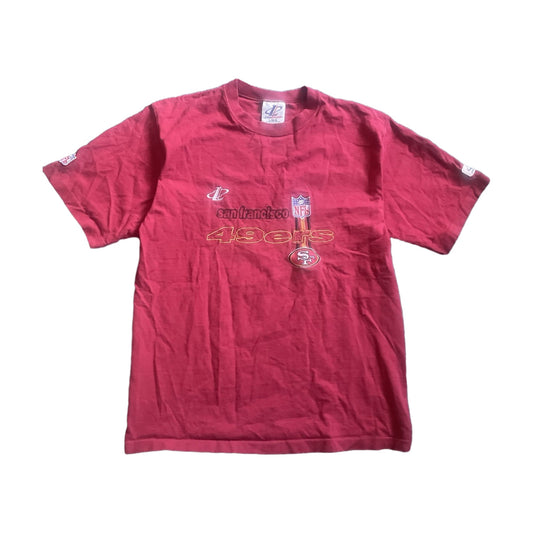 Vintage San Francisco 49ers Logo Athletic T-Shirt red - photo 1