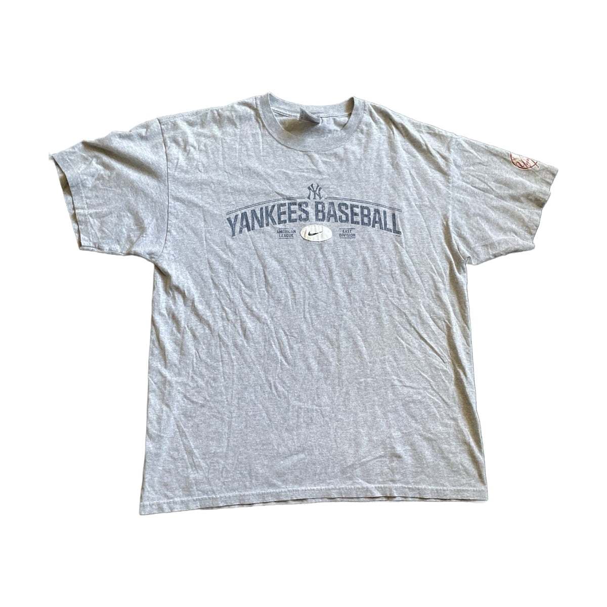 Vintage New York Yankees Nike T-Shirt gray - photo 1