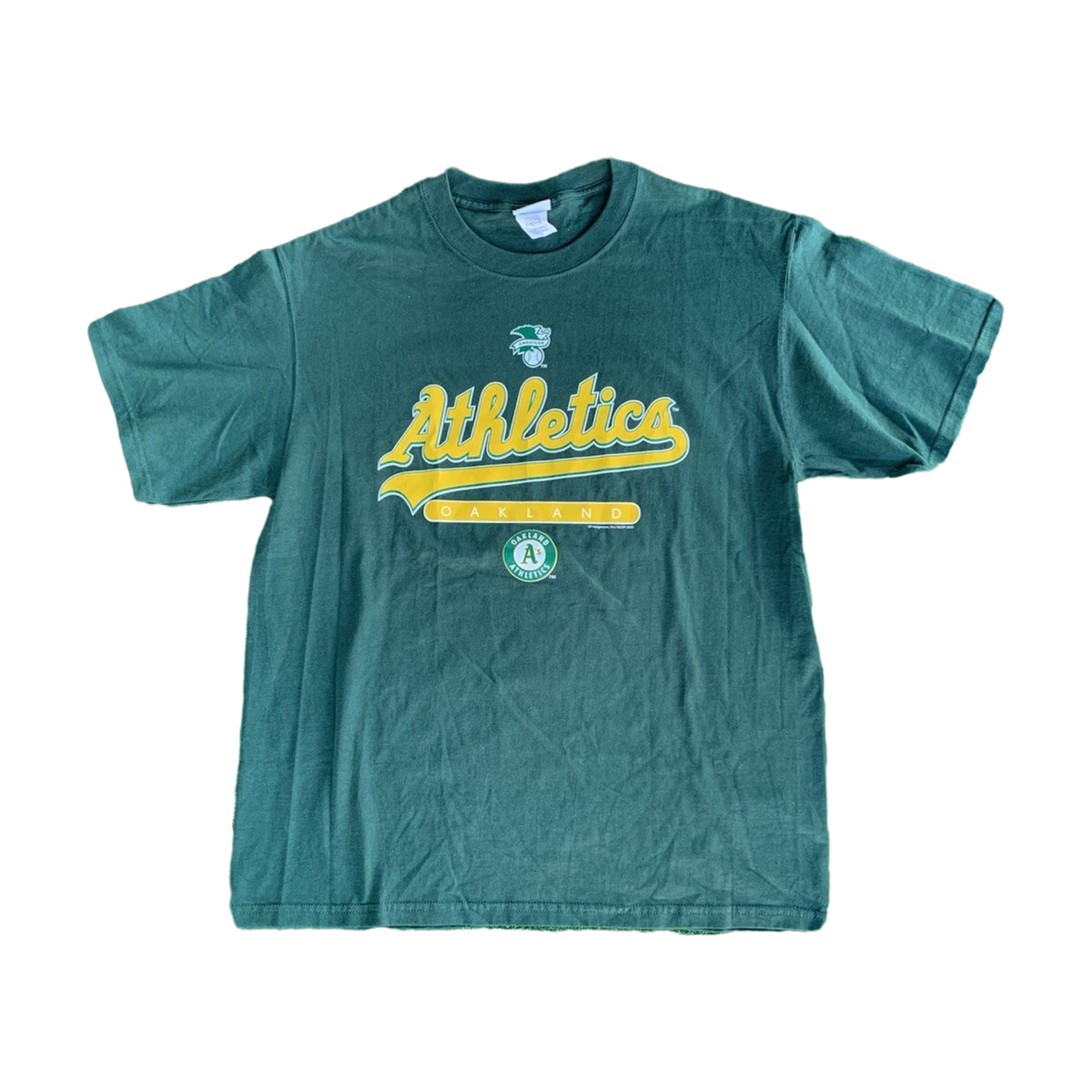 Vintage Oakland Athletics Lee T-Shirt green - photo 1