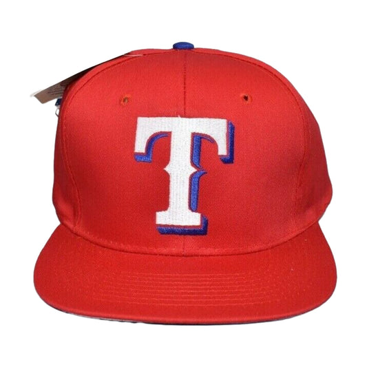 Vintage Texas Rangers Logo 7 Snapback Hat red - photo 1