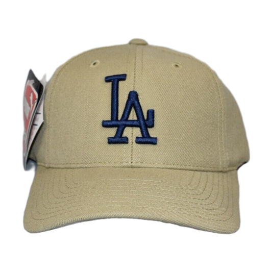 Vintage Los Angeles Dodgers Logo Athletic Snapback Hat beige - photo 1