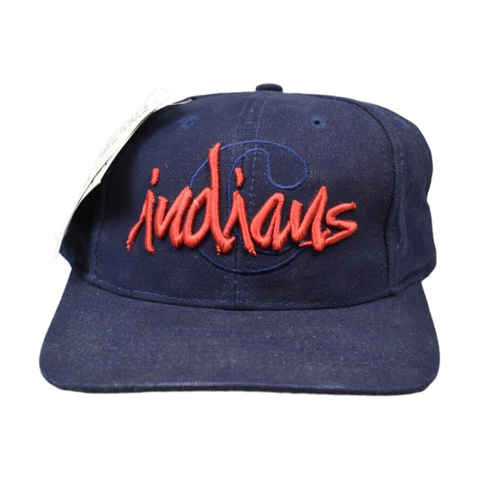 Vintage Cleveland Indians The Game Snapback Hat - photo 1