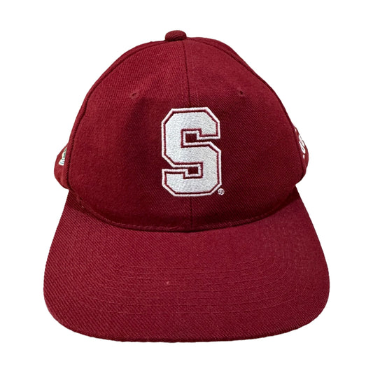 Vintage 2000 Stanford Cardinal California Headwear Snapback Hat red - photo 1