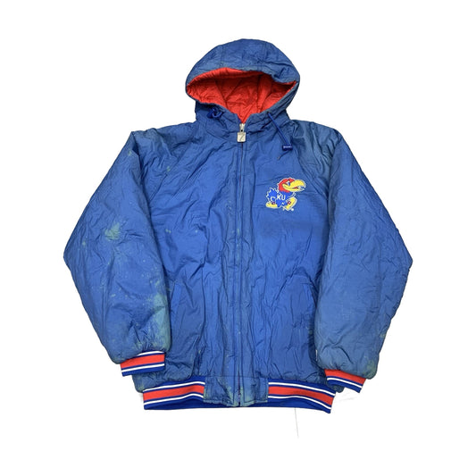 Vintage 90s Kansas Jayhawks Logo 7 Jacket blue - photo 1