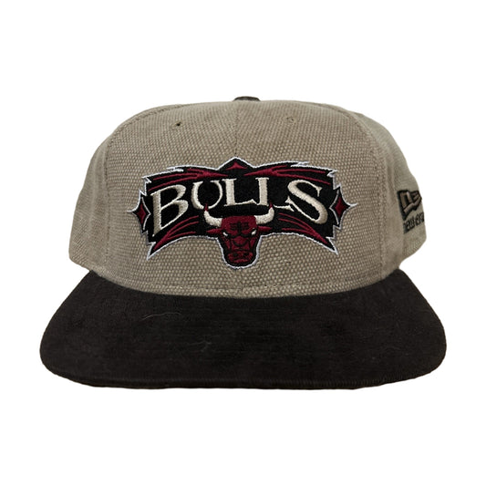 Vintage 90s Chicago Bulls New Era Snapback Hat multicolor - photo 1
