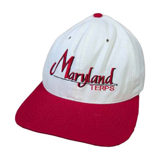 Vintage 90s Maryland Terrapins The Game Snapback Hat - photo 1