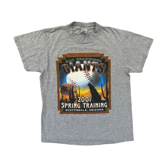 Vintage 2001 San Francisco Giants Spring Training Delta T-Shirt gray - photo 1