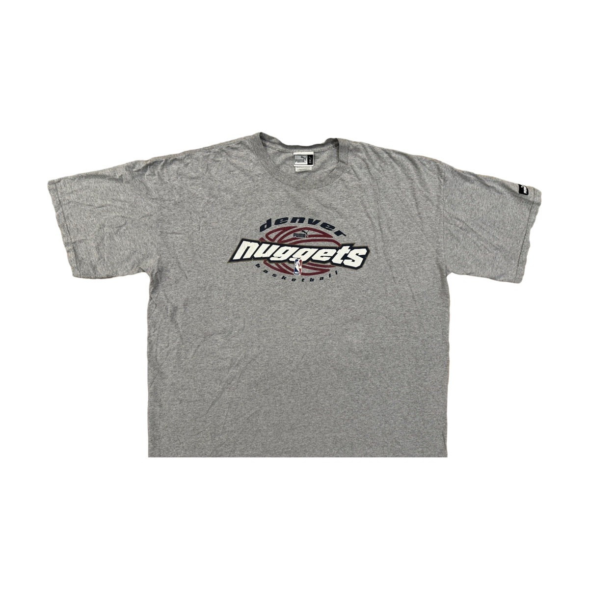 Vintage 90s Denver Nuggets Puma T-Shirt gray - photo 1