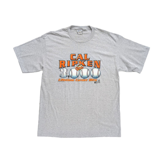 Vintage Baltimore Orioles Cal Ripken Lee Sport T-Shirt gray - photo 1