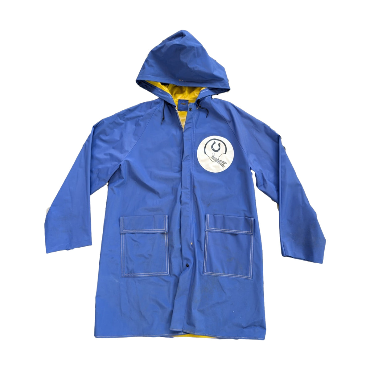 Vintage 80s Baltimore Colts Trench Jacket - photo 1