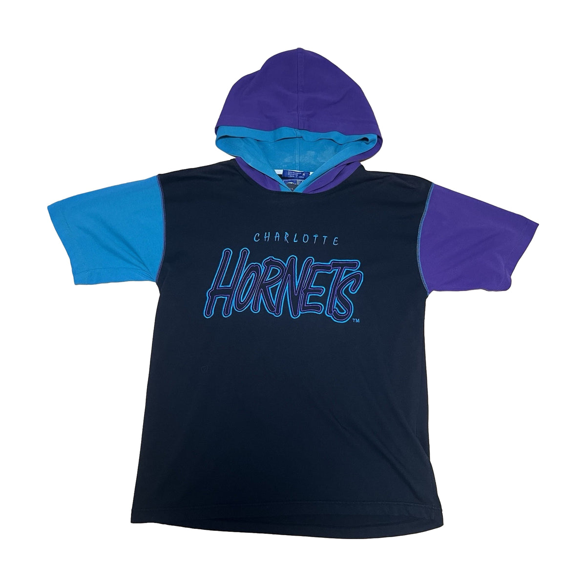 Vintage 90s Charlotte Hornets Starter Sweatshirt black - photo 1