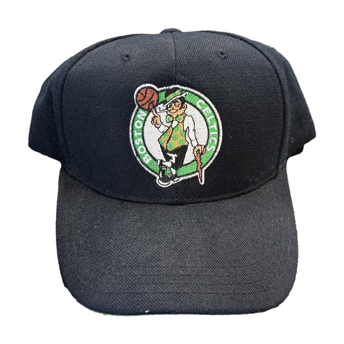 Vintage 90s Boston Celtics Sports Specialties Snapback Hat black - photo 1