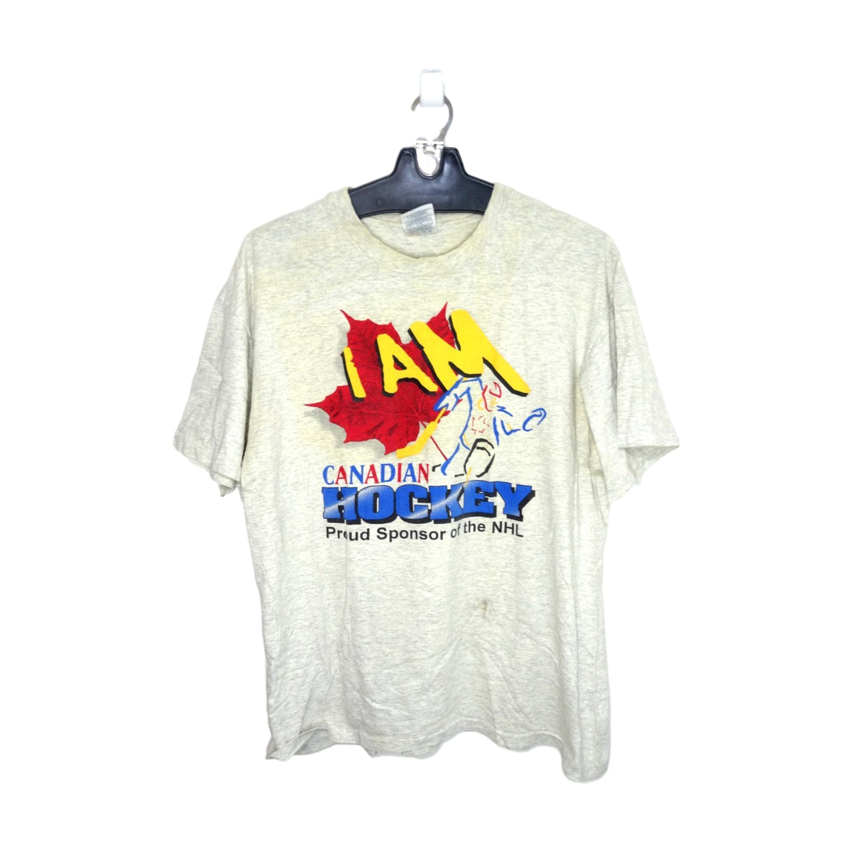 Vintage 90s Hanes T-Shirt gray - photo 1
