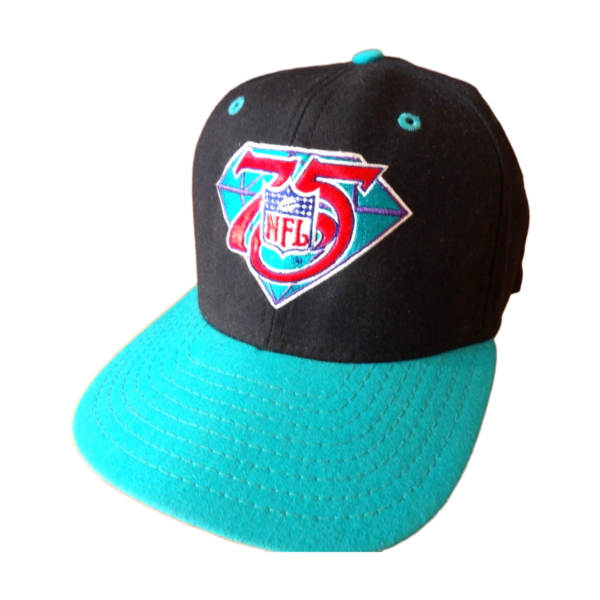 Vintage 90s NFL New Era Hat black - photo 1