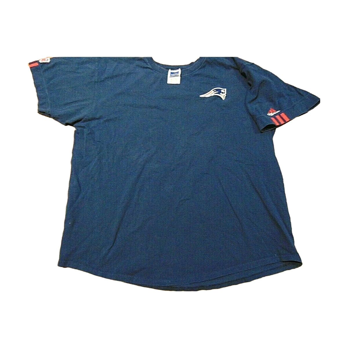 Vintage 90s New England Patriots Adidas T-Shirt blue - photo 1