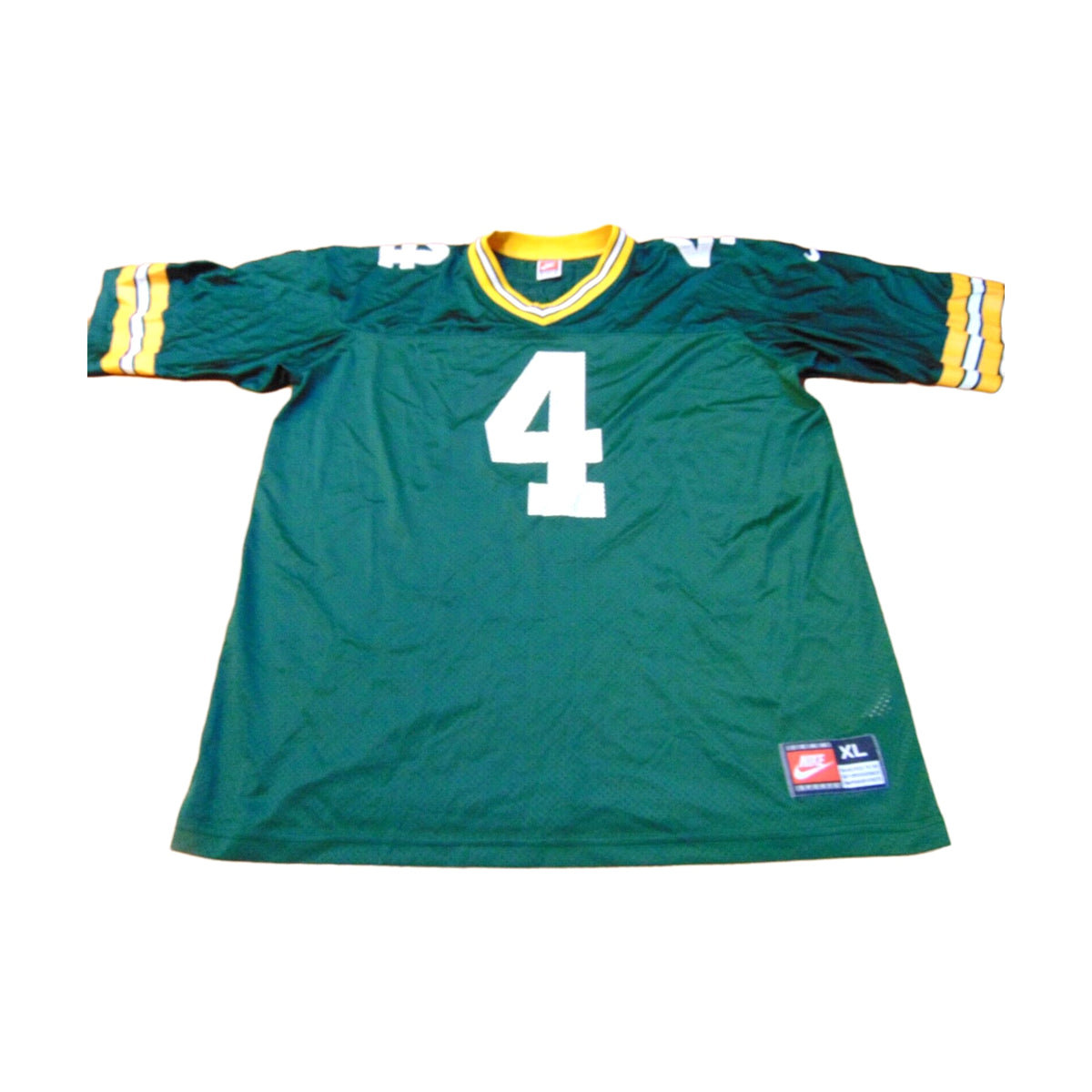 Vintage 90s Green Bay Packers Brett Favre Nike Jersey green - photo 1