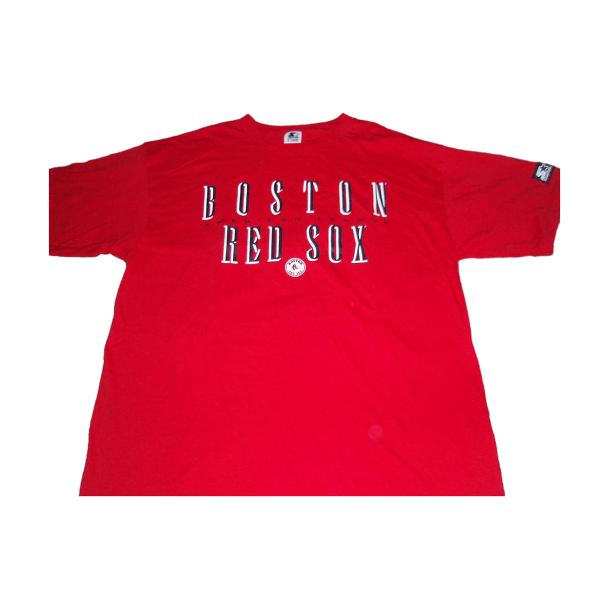 Vintage 90s Boston Red Sox Starter T-Shirt red - photo 1