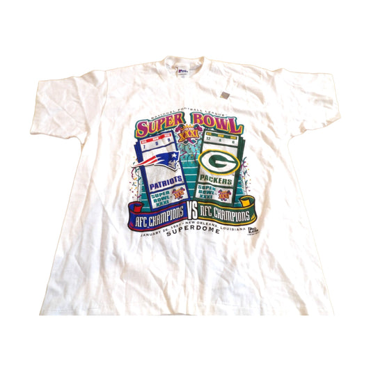 Vintage 90s Green Bay Packers Pro Player T-Shirt white - photo 1