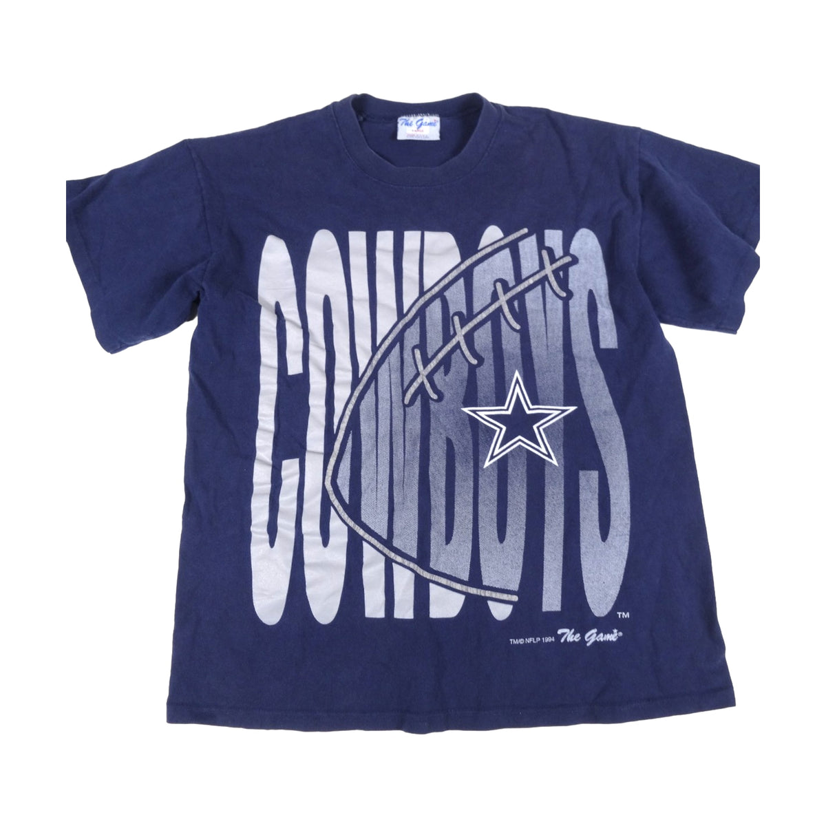 Vintage 90s Dallas Cowboys Single T-Shirt blue - photo 1