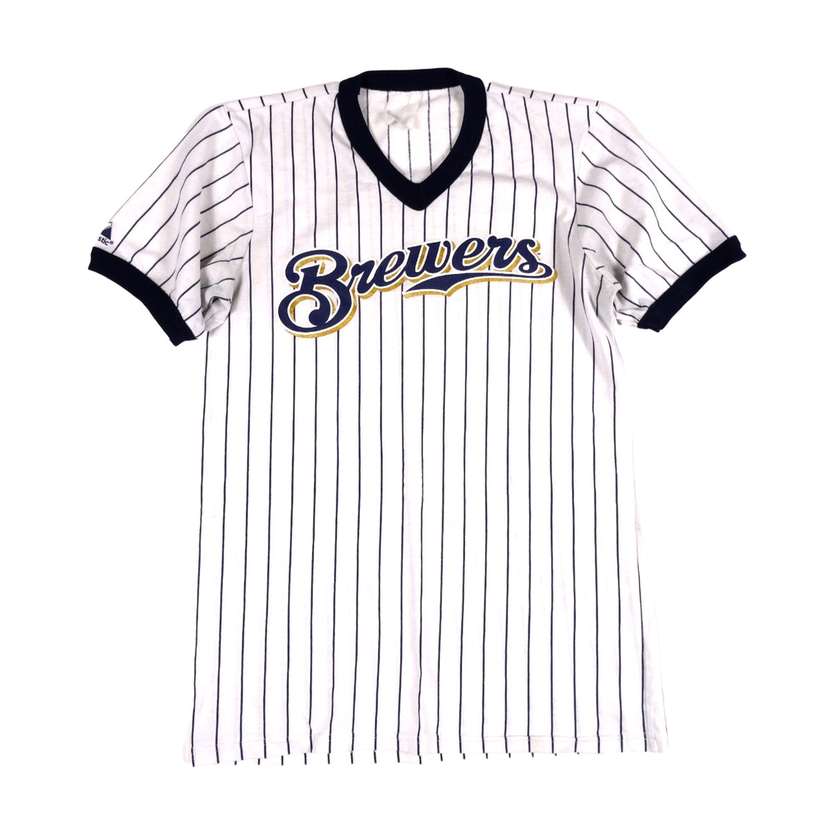 Vintage 90s Milwaukee Brewers Majestic T-Shirt white - photo 1