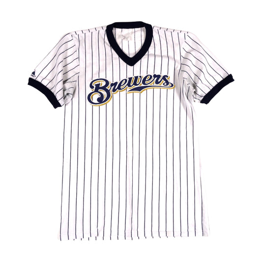 Vintage 90s Milwaukee Brewers Majestic T-Shirt white - photo 1