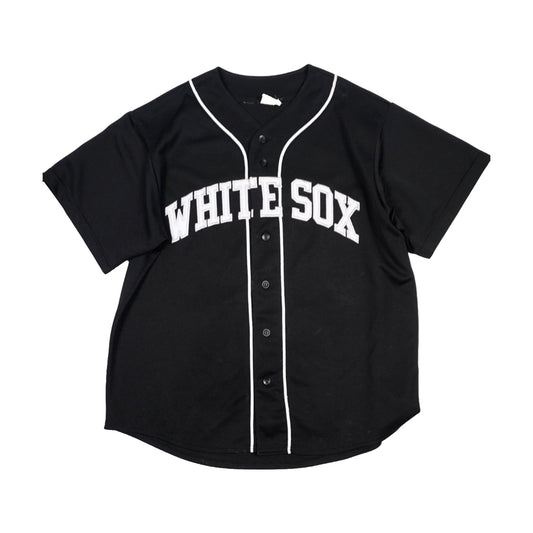 Vintage 90s Chicago White Sox Frank Thomas Majestic Jersey black - photo 1