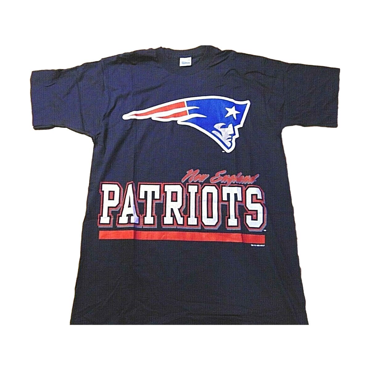 Vintage 1995 New England Patriots Salem Sportswear T-Shirt blue - photo 1
