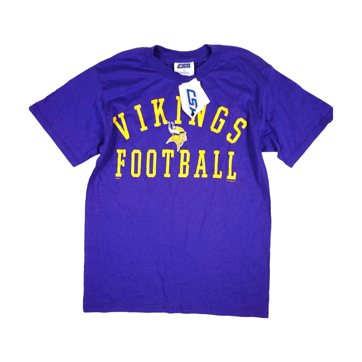 Vintage 90s Minnesota Vikings Nutmeg T-Shirt purple - photo 1