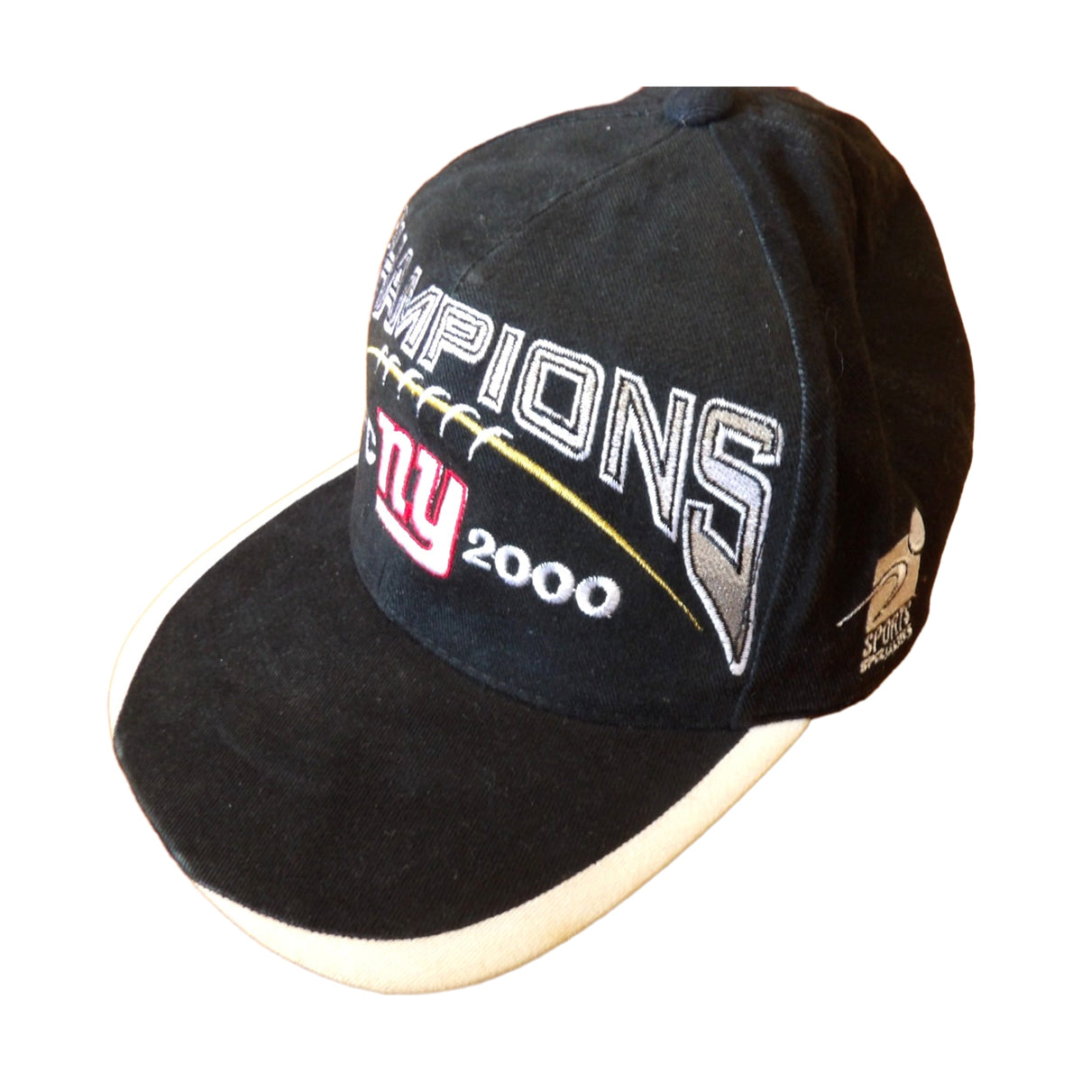 Vintage 2000 New York Giants Team NFL Snapback Hat black - photo 1