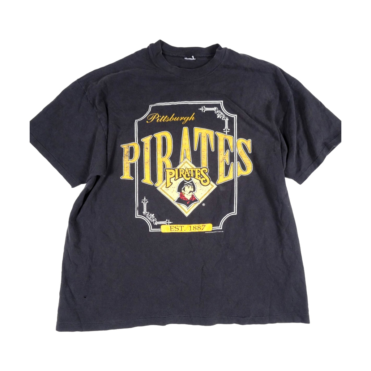 Vintage 90s Pittsburgh Pirates Champion T-Shirt black - photo 1