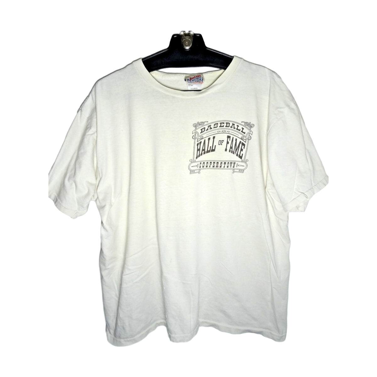 Vintage 90s Hall of Fame Gear for Sports T-Shirt beige - photo 1