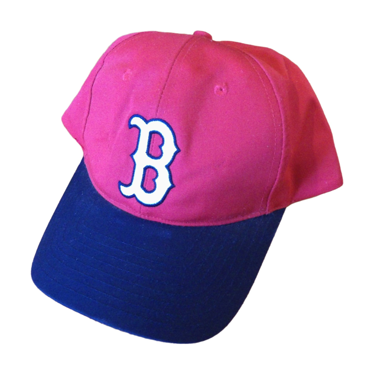 Vintage 90s Boston Red Sox Twins Enterprise Snapback Hat red - photo 1