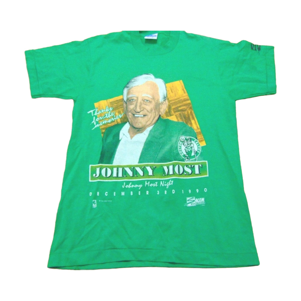 Vintage 1990 Boston Celtics Salem T-Shirt green - photo 1