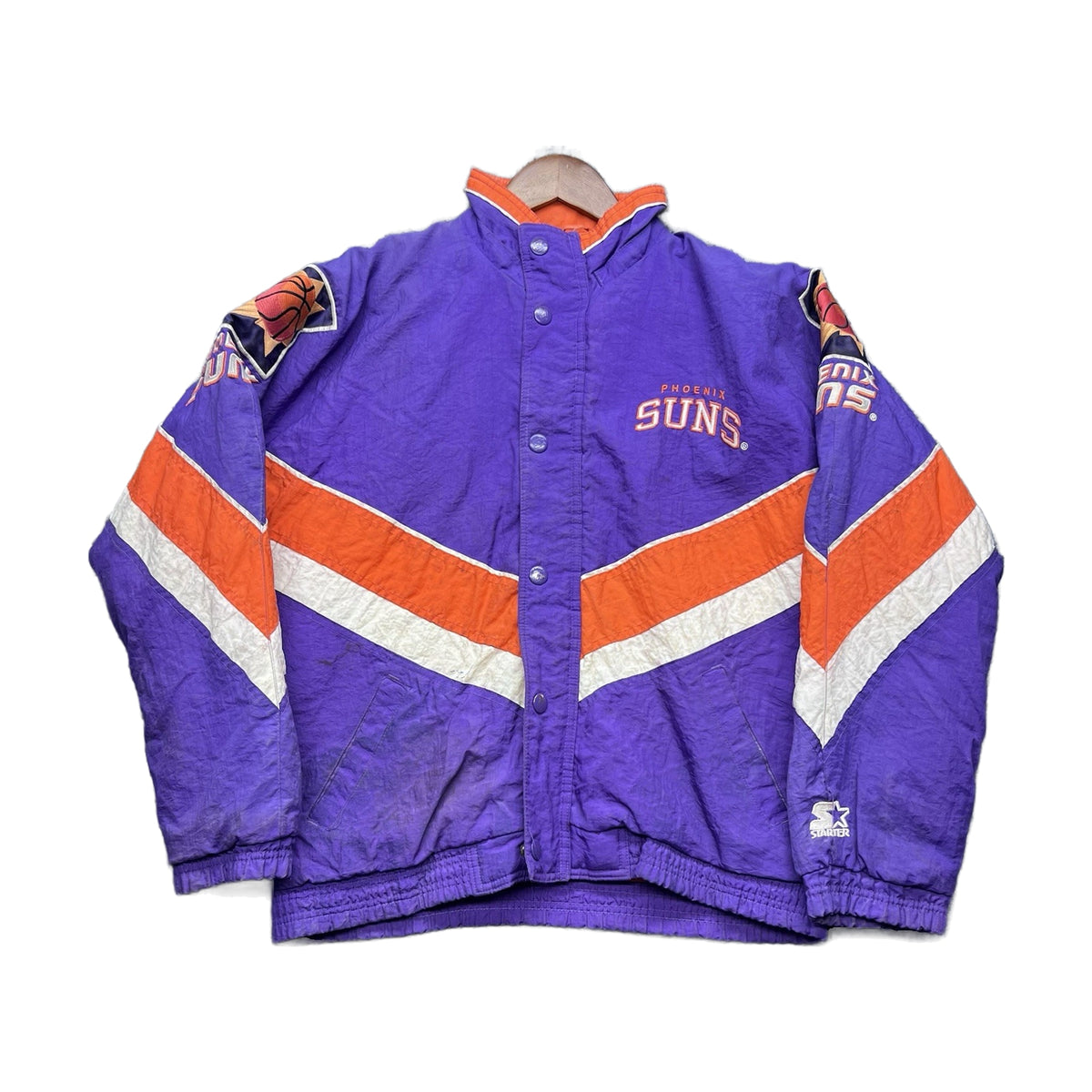 Vintage 90s Phoenix Suns Charles Barkley Starter Jacket multi-color - photo 1