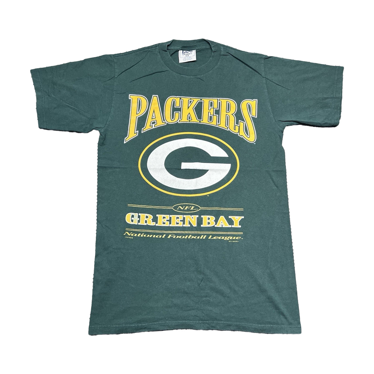 Vintage 1997 Green Bay Packers Brett Favre Lee T-Shirt green - photo 1