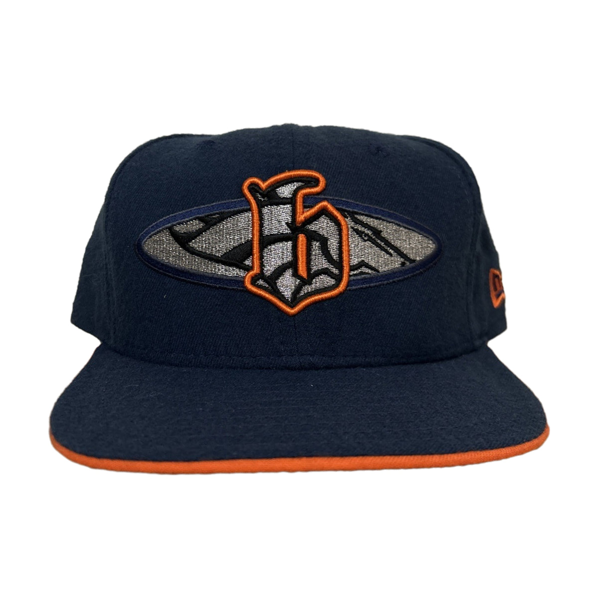 Vintage 90s Denver Broncos New Era Snapback Hat blue - photo 1