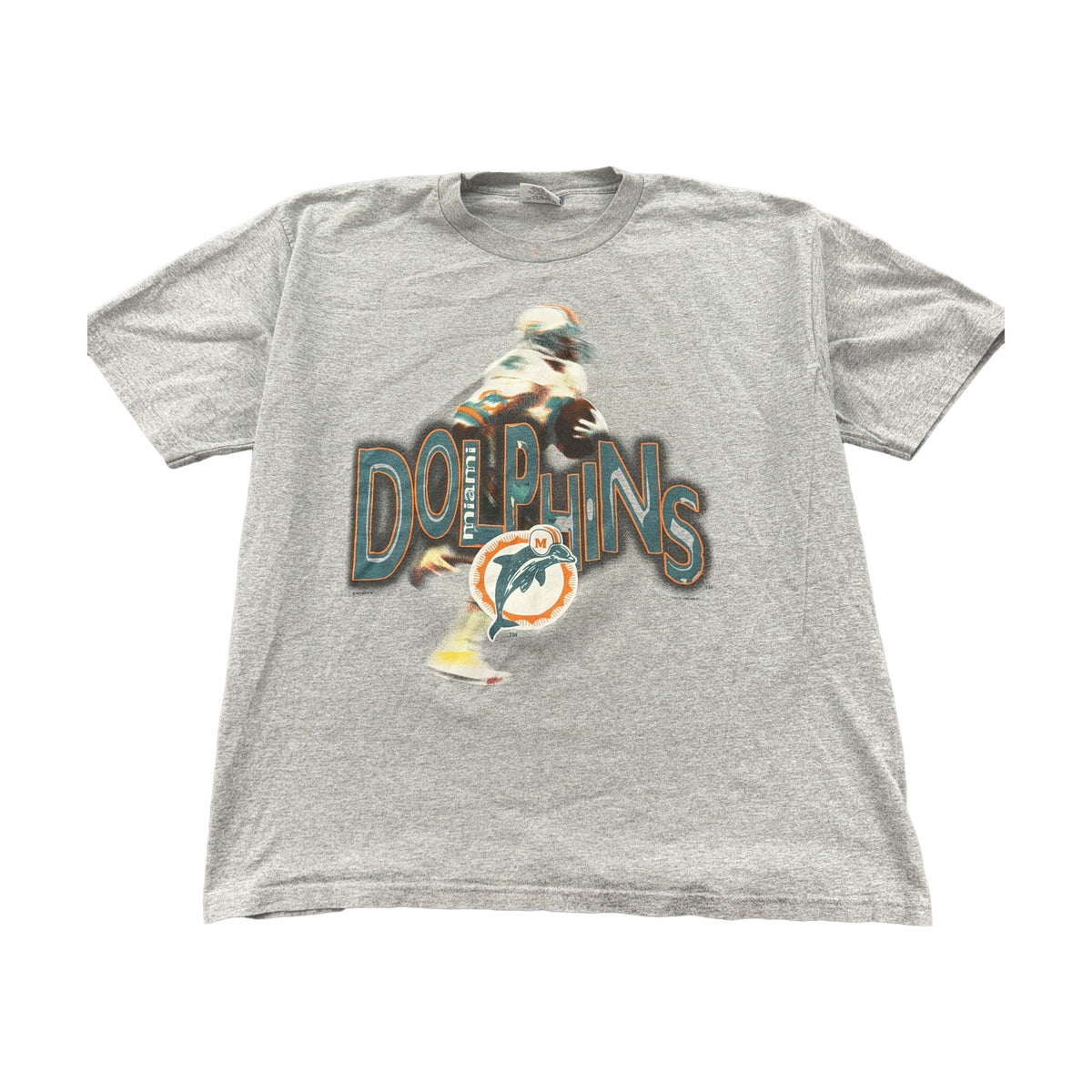 Vintage 1996 Miami Dolphins Lee Sport T-Shirt gray - photo 1
