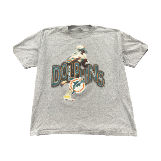 Vintage 1996 Miami Dolphins Lee Sport T-Shirt gray - photo 1