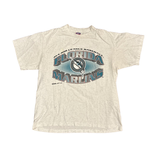 Vintage 1994 Florida Marlins Trench T-Shirt multi-color - photo 1