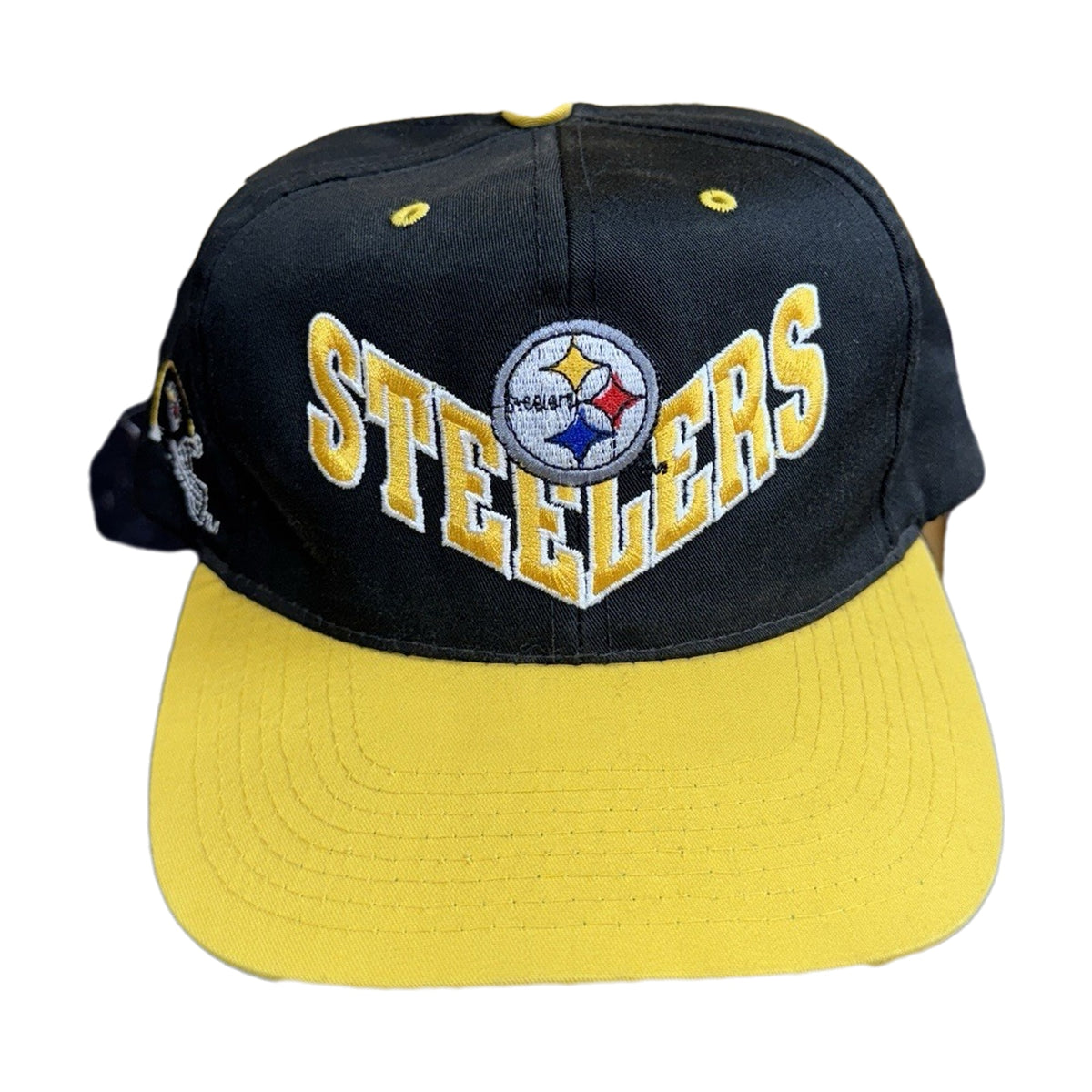 Vintage 90s Pittsburgh Steelers Sports Specialties Snapback Hat black - photo 1